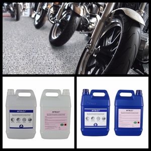 2 Component Clear Hydrophobic Polyurethane <strong>Stone</strong> <strong>Adhesive</strong>, Water Repellent Pebble Binding Glue for Villa Landscape Patio - Product Image 2