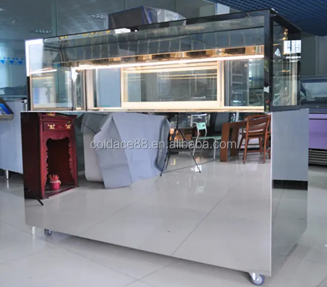 Thương Mại Glass Top Sandwich Prep Tủ Lạnh Làm Mát Salad Bar