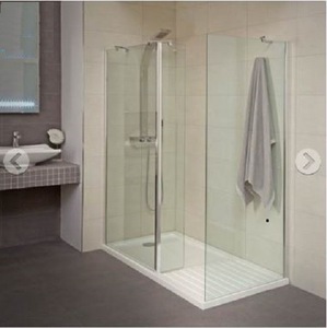 Écran de douche repliable, pour salle de bains - Product Image 1
