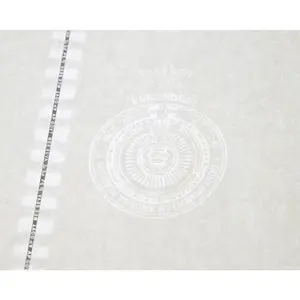China Security Watermark Thread Paper for Certificate