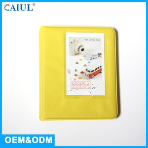Caiul 20 pagine <span class=keywords><strong>Album</strong></span> di <span class=keywords><strong>foto</strong></span> per bambini da 3 pollici libro di plastica con Design colorato in PVC caratteristiche di protezione Fujifilm Instax pellicola per fotocamera - Product Image 2