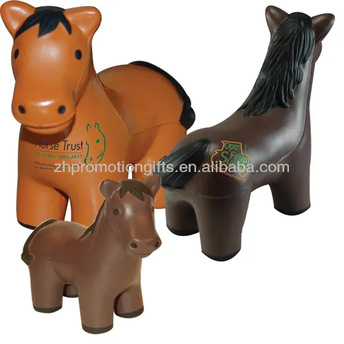 pu horse stress balls, animal promotional gifts stress balls