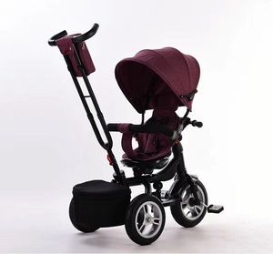 3 en 1 TIPO DE CONDUCCIÓN silla de paseo-Feliz bebé triciclo/2019 de sol triciclo, bebé triciclo cochecito, para el mercado europeo/niños triciclo EN71 - Product Image 6