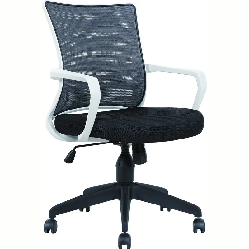 Kabel-silla De oficina con ruedas, asiento ergonómico ajustable con lumbares