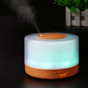 JKO elektrikli Mini uzaktan kumanda ultrasonik soğuk Mist hava nemlendirici arıtma ev uçucu yağ difüzör ahşap Aroma - Product Image 2