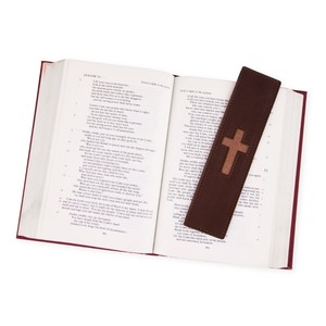 ที่คั่นหนังสือแบบไขว้หนังแท้สั่งทำได้จากโรงงาน - Product Image 1