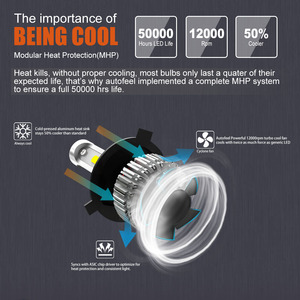 Xhp70 G8 Car Led H7 Bulb 8000lm H7 Led Headlight S2 LED H7 <strong>H4</strong> - Product Image 3