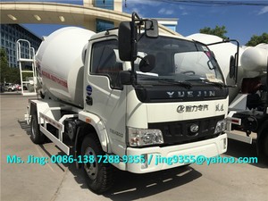 Di alta qualità YUEJIN 3m3 mini <span class=keywords><strong>cemento</strong></span> mixer camion, auto di carico di <span class=keywords><strong>cemento</strong></span> mixer camion in vendita in Nigeria - Product Image 5