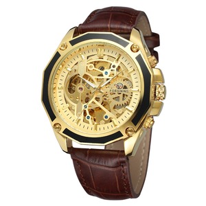 Forsining-montre-bracelet de luxe pour hommes, squelette, horloge automatique mécanique, avec bracelet, modèle au choix, 10 - Product Image 3
