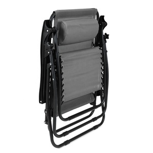<span class=keywords><strong>Chaise</strong></span> <span class=keywords><strong>longue</strong></span> <span class=keywords><strong>pliante</strong></span> en métal de siège à bascule de camping en plein air léger et moderne pour la cour de parc - Product Image 6