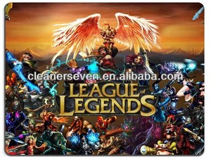 De la liga de las leyendas heros completo diseñado logo mouse pad- 220*180*4mm - Product Image 1