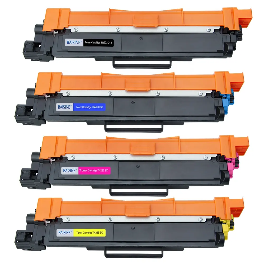 Nuevos productos 4 colores tóner Compatible TN-213 TN-223 TN-243 tóner compatible para hermano TN-2130/ TN-2120 impresora láser