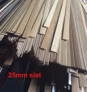 25mm dyed bamboo slats for Venetian blinds