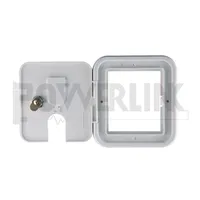 Z90171 Polar White Small 30/50 Amp Key Lock Elektrokabel luke
