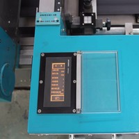 Máquina de impresión textil de pantalla de seda plana, Rollo automático para rollo