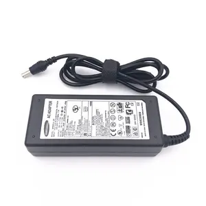 Samsung 19 V için 3.16A 60 w dizüstü güç adaptörü şarj güç 19 V 3.16A ac şarj adaptörü samsung NP-QX411 QX411 RV510 RV511