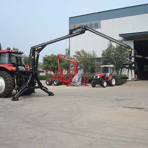 Bosque grúa para <span class=keywords><strong>tractor</strong></span>/<span class=keywords><strong>tractor</strong></span> grúa hidráulica para el acaparamiento registros y la madera - Product Image 3