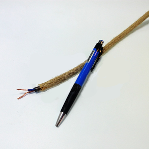 <span class=keywords><strong>Tonghua</strong></span> 2*0.75มม. ผ้าใยกัญชงธรรมชาติ,เนื้อผ้าลินินสายไฟฟ้าสายสิ่งทอสำหรับโคมไฟระย้าตกแต่ง - Product Image 3