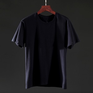 Trung Quốc mua sắm trực tuyến 100% cotton bán buôn đồng bằng áo phông cho nam giới - Product Image 5