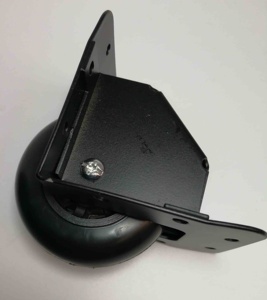 Schwerlast Schwarze Versenkbare Rollen Flightcase-Hardware mit 100kg Tragfähigkeit Box-Eckrollen für Audio-Equipment Werkzeugkoffer - Product Image 2