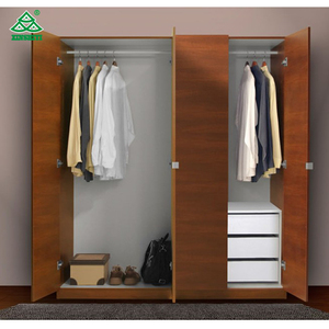Tủ Quần Áo Hiện Đại Thời Trang Có Cửa Kính Tủ Quần Áo Nhỏ Bằng Gỗ, Tủ Quần Áo Bằng Gỗ Thân Thiện Với Môi Trường - Product Image 4