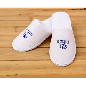 Einweg <span class=keywords><strong>hotel</strong></span> stil hausschuhe waschbar großhandel weiß luxus closed toe baumwolle terry <span class=keywords><strong>hotel</strong></span> pantoffel - Product Image 2