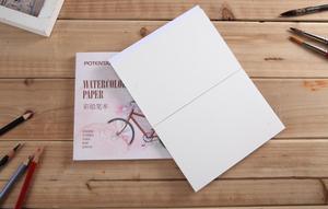 Bloc de papier aquarelle Potentate, format A4 A5, 230 g/m², 12 feuilles, pour la peinture, vente chaude - Product Image 4