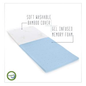 Gel <span class=keywords><strong>HD</strong></span> Matelas En <span class=keywords><strong>Mousse</strong></span> À Mémoire, Certipur-us, Garantie de <span class=keywords><strong>25</strong></span> Ans, laine naturelle Sommeil Surface et Couverture En Bambou - Product Image 6