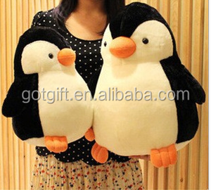 Pingüino lindo grande gigante grande relleno suave felpa muñeca de juguete almohada - Product Image 4