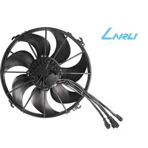 Linrui — ventilateur à condensateur sans balais, Bus, 12V/24V, nouveauté SPL.ZN-261X