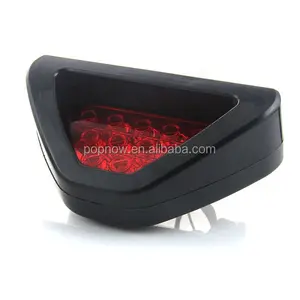 Hot selling F1 Classic Style Tail Brake Light 12 LED Flash Led Brake Light with RED BLUE WHITE Light Colors for Options