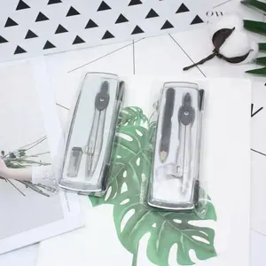 Trường văn phòng phẩm Kim Loại darwing compass set Sinh Viên toán học la bàn