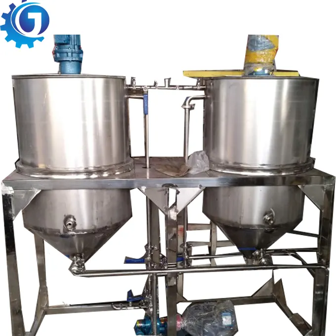Máquina para refinar aceite vegetal aceite de girasol refinado puro filtro de la máquina y la reutilización de deep-fry de aceite
