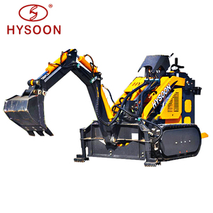 Kecil Mesin Pertanian Hysoon Traktor <span class=keywords><strong>Mini</strong></span> <span class=keywords><strong>Crawler</strong></span> <span class=keywords><strong>Loader</strong></span> untuk Dijual - Product Image 5