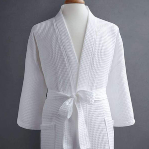 <span class=keywords><strong>Bata</strong></span> de Baño Ultra Suave Tipo Kimono para <span class=keywords><strong>Mujer</strong></span>/Hombre, para Bodas y Fiestas - Product Image 3
