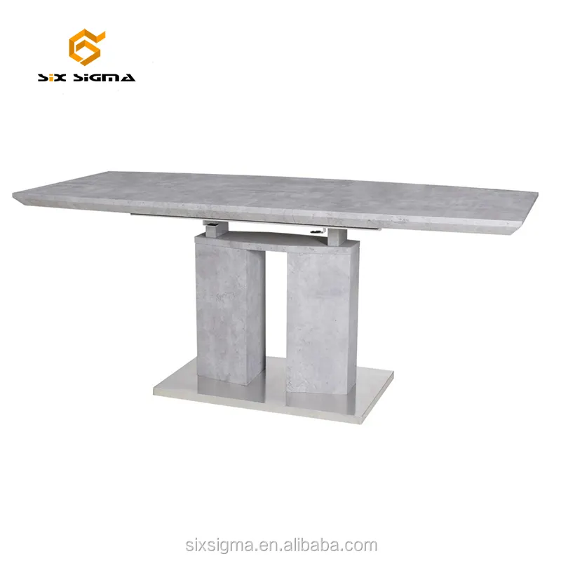 Modern hot sale cement folding dining table furniture