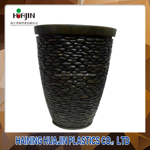 Plus <span class=keywords><strong>pas</strong></span> cher prix en plastique hdpe imitation pierre décore pots de fleurs des <span class=keywords><strong>plantes</strong></span> - Product Image 3