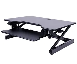 Ergonomic लैपटॉप खड़े डेस्क समायोज्य ऊंचाई बैठने, खड़े टेबल