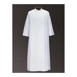 Venta al por mayor, vestido cristiano chino, servidor de altar, clero, surplice