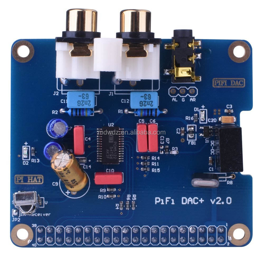 HIFI DiGi Scheda Audio Digale I2S SPDIF Fibra Ottica Caso Per Raspberry Pi - Foto 5