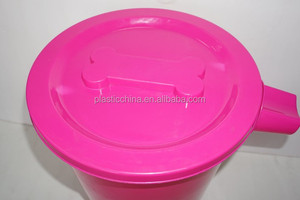 H510 <span class=keywords><strong>13</strong></span> KG 35 <span class=keywords><strong>litros</strong></span> apilables redondas hermético de plástico envase de alimento para mascotas - Product Image 4