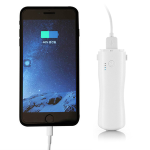 IRiver Vierges Tempête BFE3 Portable Rechargeable USB <span class=keywords><strong>Ventilateur</strong></span> Se Pliant 2600 mah Batterie Corée - Product Image 6