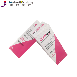 2019 all'ingrosso a buon mercato personalizzato unguento medico scatola di imballaggio carta patinata accetta Tuck End medicina farmaceutica pillola carta diritta - Product Image 3