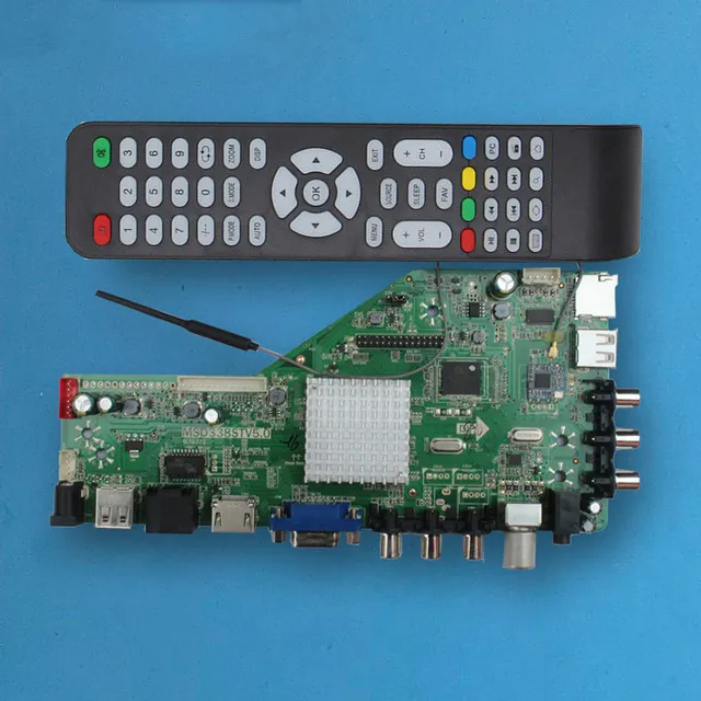 MSD338STV 5.0 Intelligent Wireless Network TV Driver Board Universal LCD Motherboard For WI-FI ATV RAM 1G 4G Running