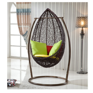 Chaise à bascule de jardin en rotin, siège extérieur, Patio, œuf, bon marché, pour adultes, offre spéciale - Product Image 2
