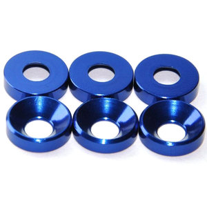 M2 M3 M4 M5 M6 M8 Colorful Anodized Aluminum Dome <strong>Countersunk</strong> Fender <strong>Washer</strong> - Product Image 5