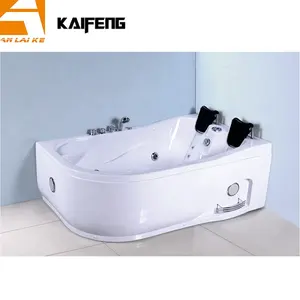 Baignoire de massage à remous pour salle de bain, robinet cascade, blanc, KF-633R