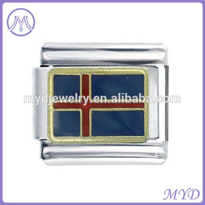 suecia de viaje de la bandera italiana al por mayor pulsera - Product Image 4