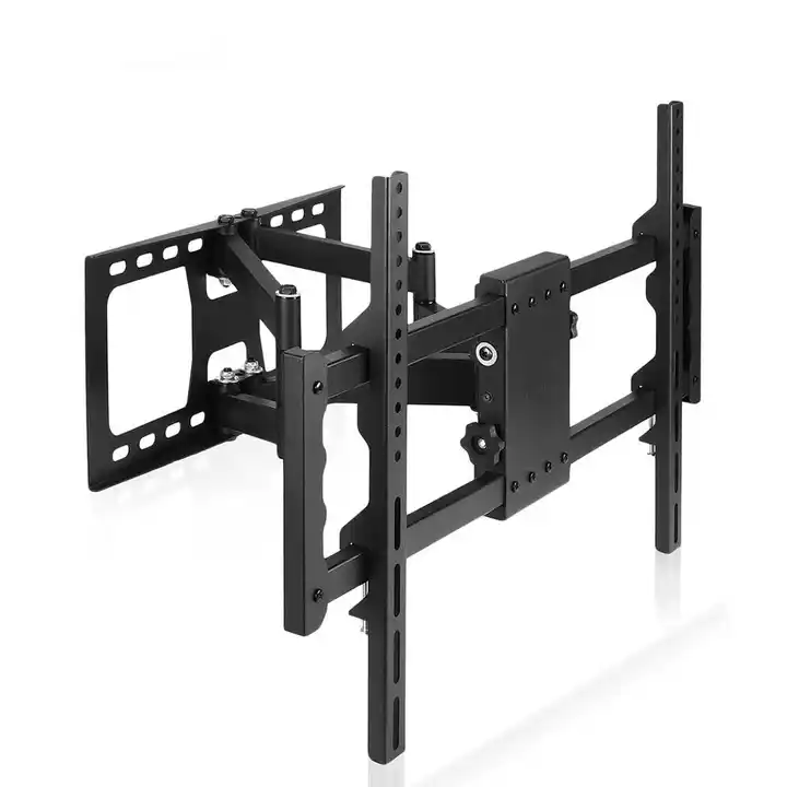 30-85 pulgadas monitor tv soporte de montaje de pared con movimiento  completo doble brazo articulado para samsung
