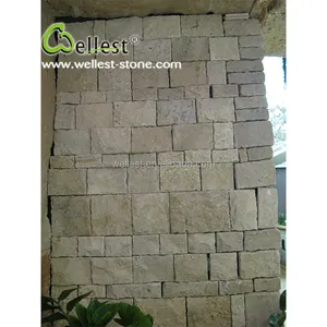 exterior Decoration Travertine Tiles Beige Travertine Light Rusty Travertine